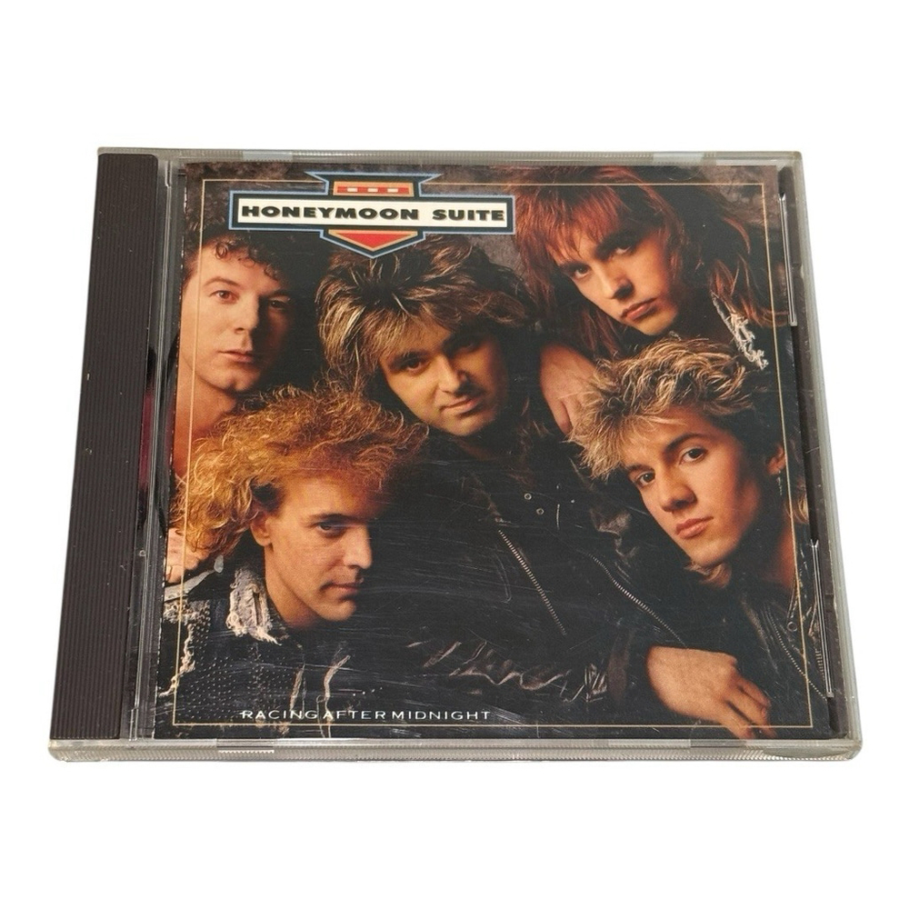 Vintage Honeymoon Suite - ‎Racing After Midnight (1988, CD)